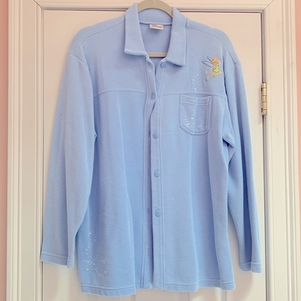 Disney Store Ladies Tinker Bell shirt/jacket